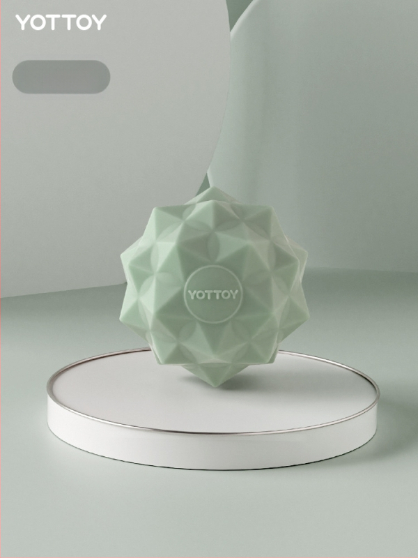 Fasijas bumba plantar masāžai, muskuļu atslābināšanai, lāpstiņu un kakla masāžai — līdzeklis fitnesam un jogai