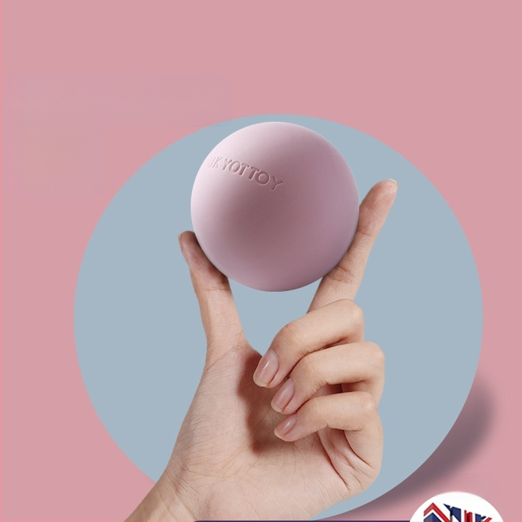 Fasijas bumba plantar masāžai, muskuļu atslābināšanai, lāpstiņu un kakla masāžai — līdzeklis fitnesam un jogai