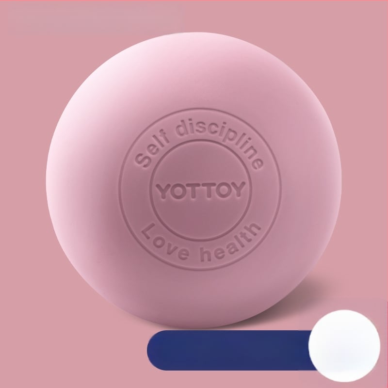 Fasijas bumba plantar masāžai, muskuļu atslābināšanai, lāpstiņu un kakla masāžai — līdzeklis fitnesam un jogai