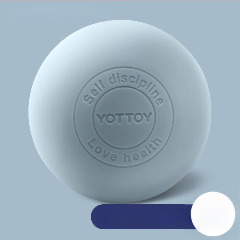 Fasijas bumba plantar masāžai, muskuļu atslābināšanai, lāpstiņu un kakla masāžai — līdzeklis fitnesam un jogai