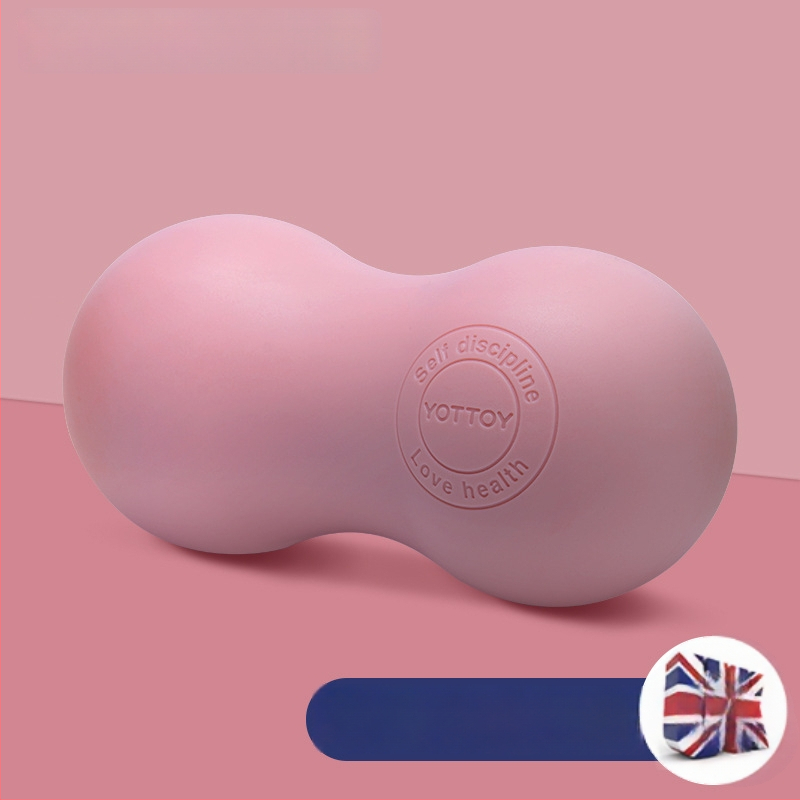 Fasijas bumba plantar masāžai, muskuļu atslābināšanai, lāpstiņu un kakla masāžai — līdzeklis fitnesam un jogai