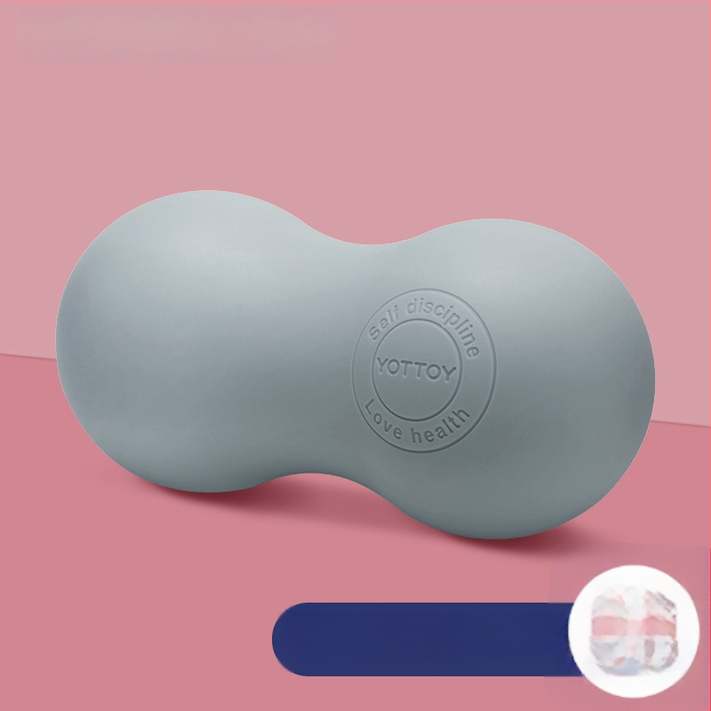 Fasijas bumba plantar masāžai, muskuļu atslābināšanai, lāpstiņu un kakla masāžai — līdzeklis fitnesam un jogai