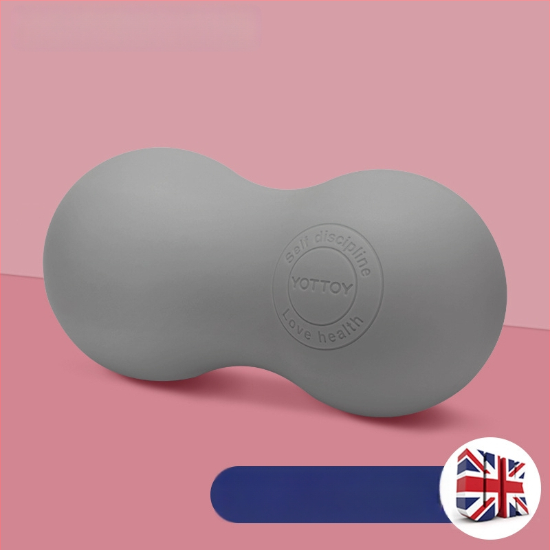 Fasijas bumba plantar masāžai, muskuļu atslābināšanai, lāpstiņu un kakla masāžai — līdzeklis fitnesam un jogai