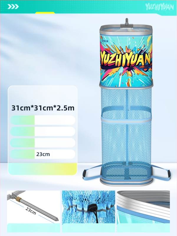 Mrežasta torba za ribolov za divlji ribolov, brzo sušeća torba za živu ribu za male ribe