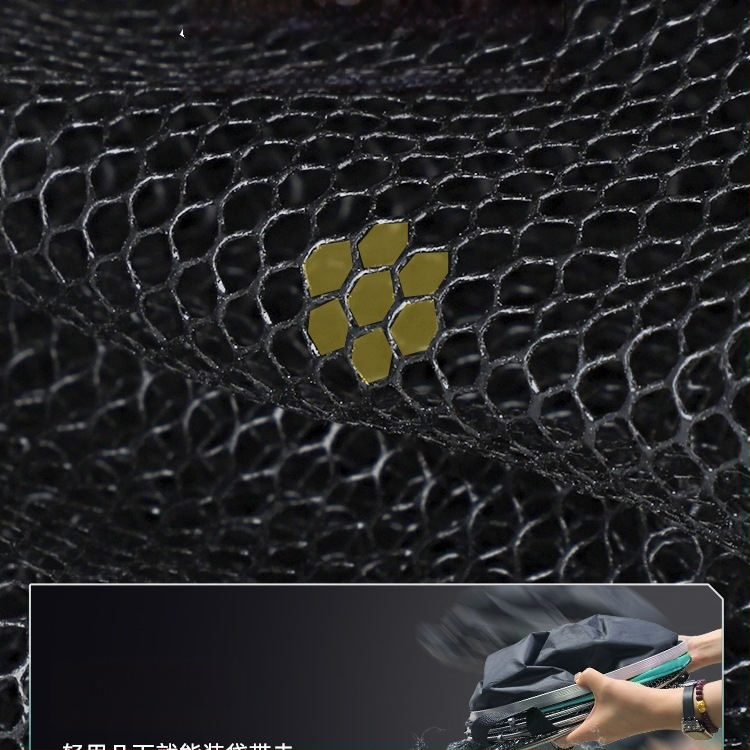 Mrežasta torba za ribolov za divlji ribolov, brzo sušeća torba za živu ribu za male ribe