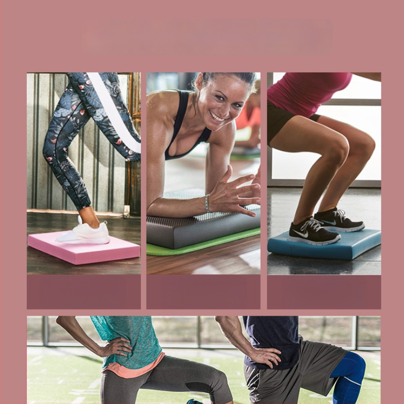 Balansna podloga Superior Plastic — pomagala za jogu, licencirana privatna marka, pogodna za fitness, zdravstvenu masažu i pokrete plesa