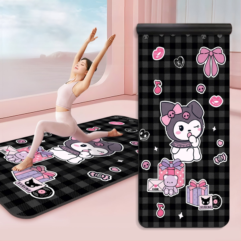 Joga prostirka za djecu – 7 mm debljina (početnik), Uzorak crtani film, Materijal: svila