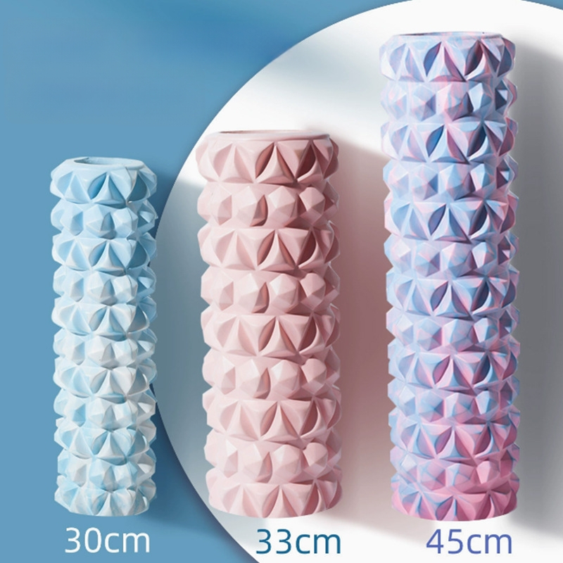 Be prekės ženklo EVA putų volelis, ilgas tvirtas jogos stulpelis raumenų atpalaidavimui ir kojų masažai