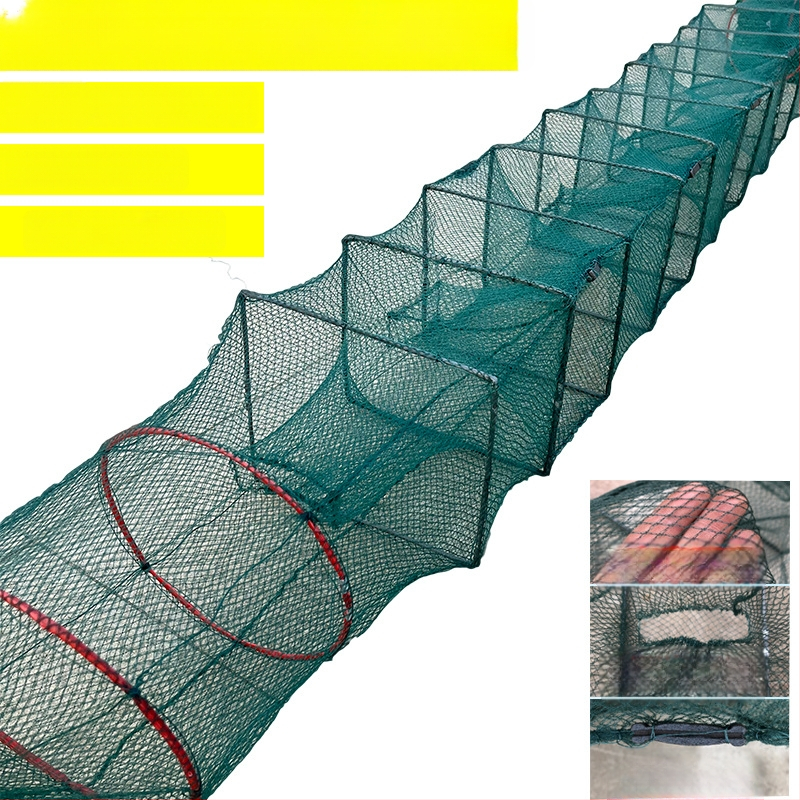 Shensen Zemljana mreža za ribu i škamp – automatsko sklopiva mreža za ribolov, marka Shensen, podrijetlo Kina, lansirano u proljeće 2023