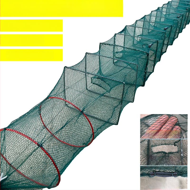 Shensen Zemljana mreža za ribu i škamp – automatsko sklopiva mreža za ribolov, marka Shensen, podrijetlo Kina, lansirano u proljeće 2023