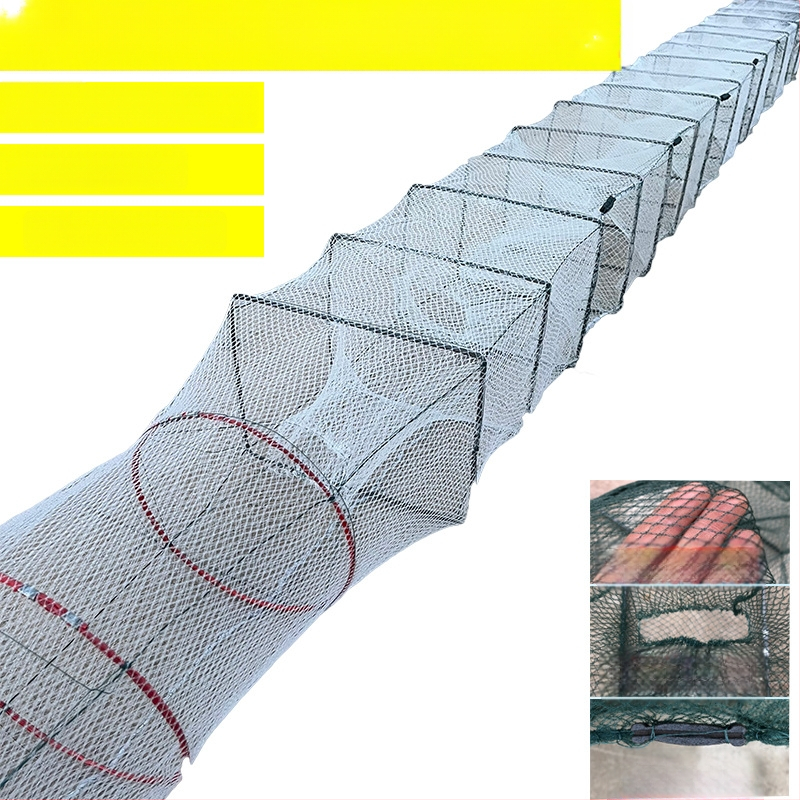 Shensen Zemljana mreža za ribu i škamp – automatsko sklopiva mreža za ribolov, marka Shensen, podrijetlo Kina, lansirano u proljeće 2023