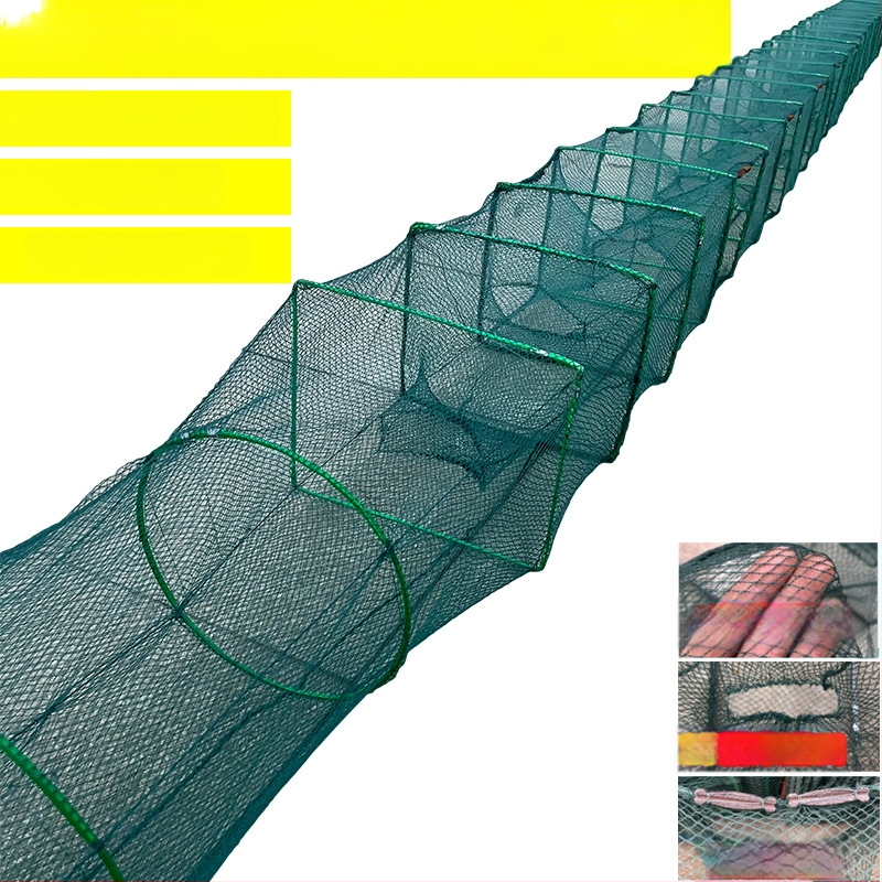 Shensen Zemljana mreža za ribu i škamp – automatsko sklopiva mreža za ribolov, marka Shensen, podrijetlo Kina, lansirano u proljeće 2023