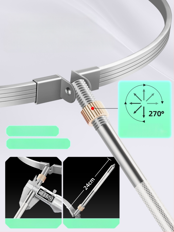 Alumiiniumist sulam ringiga kala kaitse, nailonkattega, kokkupandav nailonist kala kaitse, ümmargune võrgukott