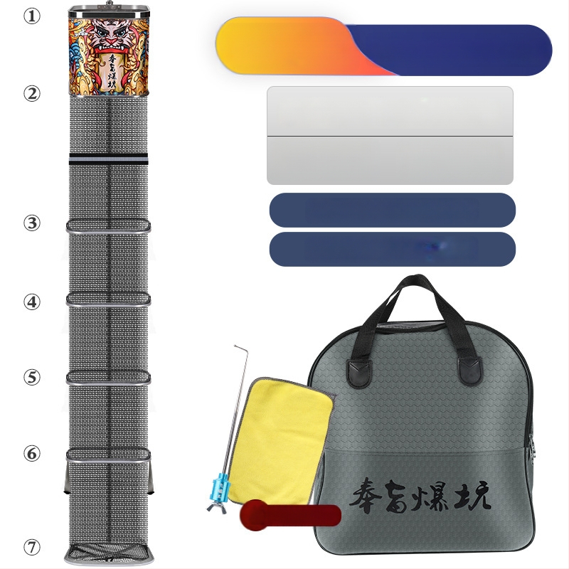 Kalapüügi kaitse – nailonvõrk-kott, kaasaskantav, kokkupandav, kiiresti kuivav