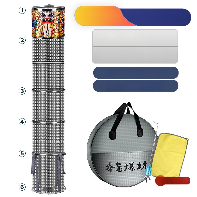 Kalapüügi kaitse – nailonvõrk-kott, kaasaskantav, kokkupandav, kiiresti kuivav