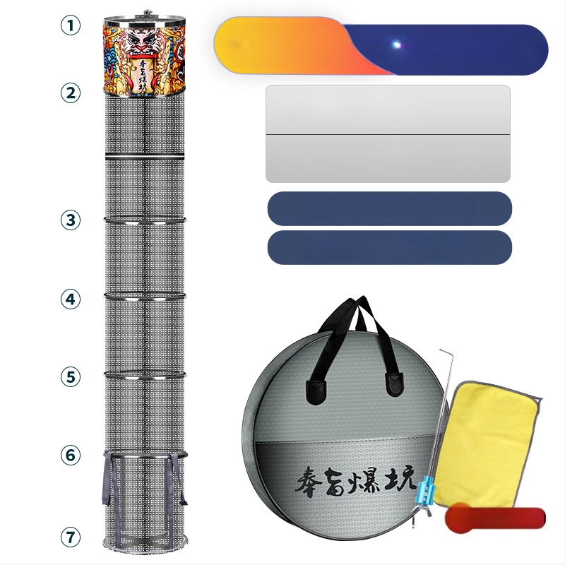 Kalapüügi kaitse – nailonvõrk-kott, kaasaskantav, kokkupandav, kiiresti kuivav