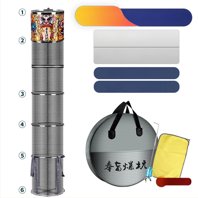 Kalapüügi kaitse – nailonvõrk-kott, kaasaskantav, kokkupandav, kiiresti kuivav