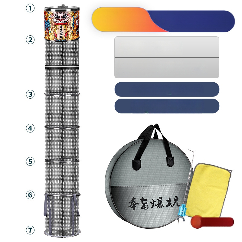 Kalapüügi kaitse – nailonvõrk-kott, kaasaskantav, kokkupandav, kiiresti kuivav