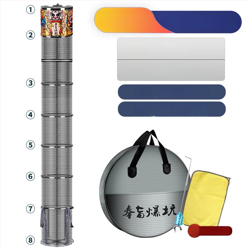 Kalapüügi kaitse – nailonvõrk-kott, kaasaskantav, kokkupandav, kiiresti kuivav