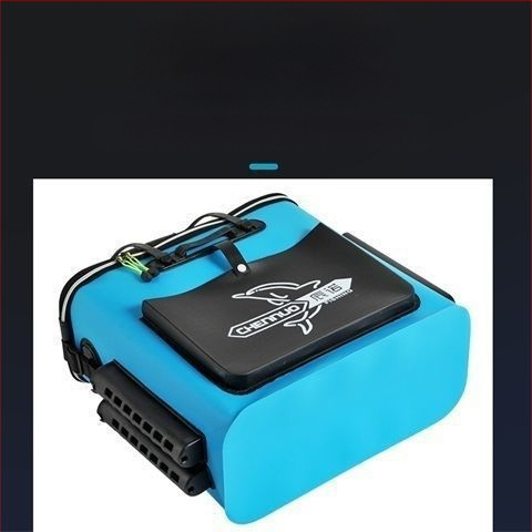 Găleată de pescuit pliabil din EVA groasă, cu curea pe umăr, pentru pești vii