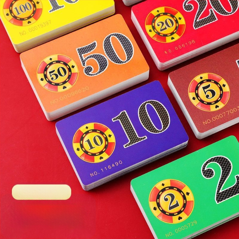 Tablă de scor pentru Mahjong și jocuri de cărți — plastic ABS, protecție anti-contrafacere, finisaj mat, rezistent la apă, uzură