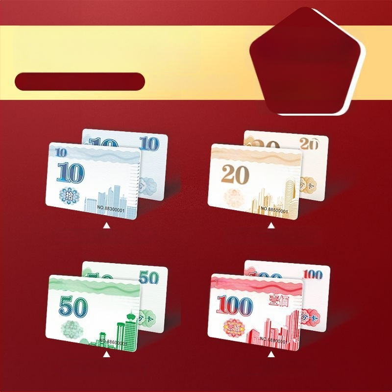 Tablă de scor pentru Mahjong și jocuri de cărți — plastic ABS, protecție anti-contrafacere, finisaj mat, rezistent la apă, uzură