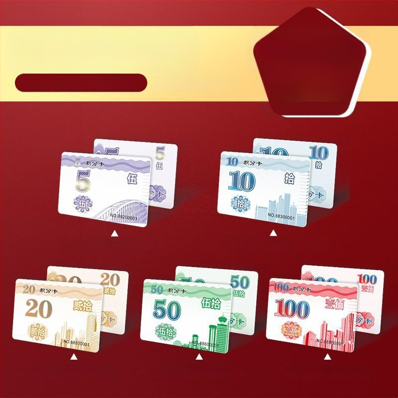 Tablă de scor pentru Mahjong și jocuri de cărți — plastic ABS, protecție anti-contrafacere, finisaj mat, rezistent la apă, uzură