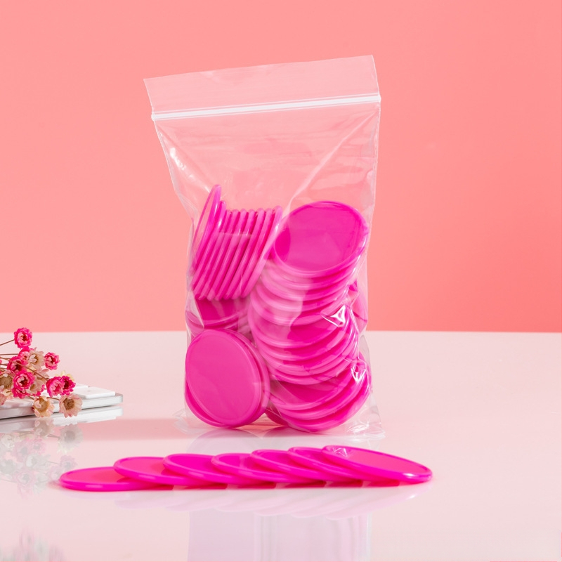 Jetoane educaționale - Monede circulare din plastic pentru premii la grădiniță (fără personalizare)