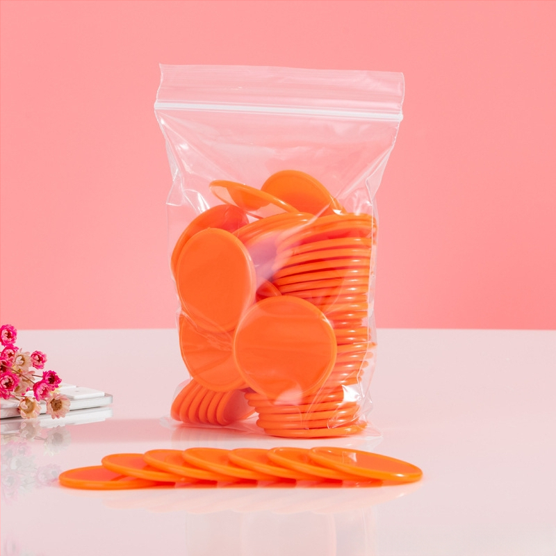 Jetoane educaționale - Monede circulare din plastic pentru premii la grădiniță (fără personalizare)