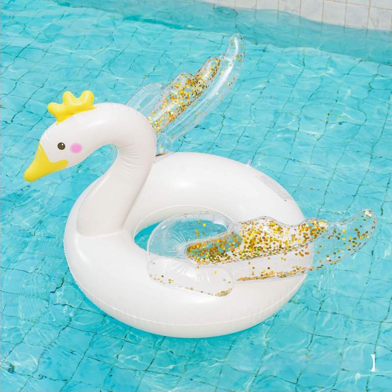 Bērnu peldringas gredzens, PVC, viendabīgs raksts, piemērots peldēšanai un staigāšanai pa ūdeni