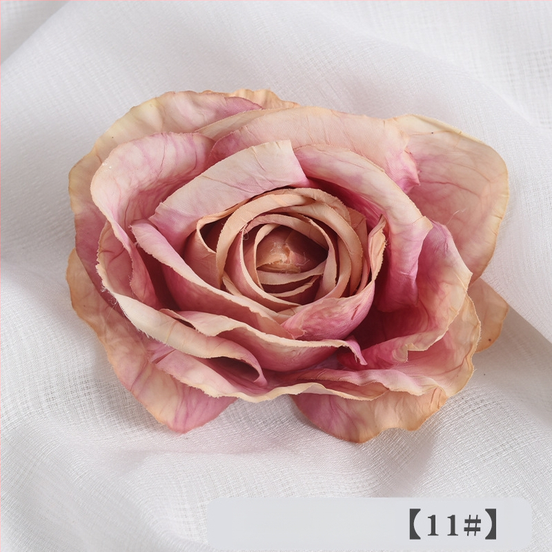 Užuolaidų dirželiai su dirbtinėmis rožių gėlėmis, Ming qian, poliesteris, šiuolaikinis minimalistinis stilius