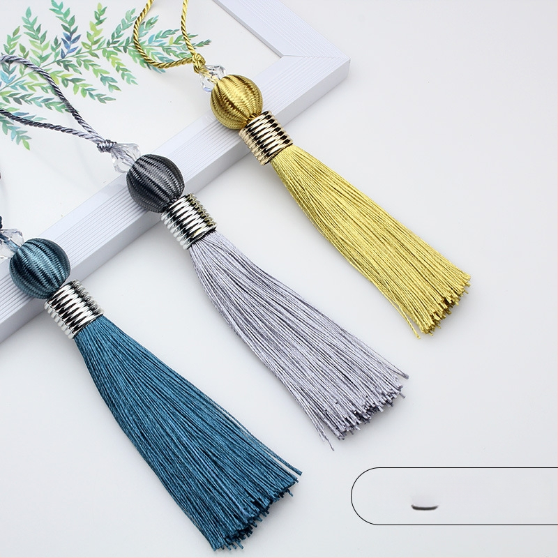 Užuolaidų kutai pakabukas su kamuoliu — audinys, paprastas ir šiuolaikiškas stilius, prekės ženklas ohter, kodas Tta1021460783