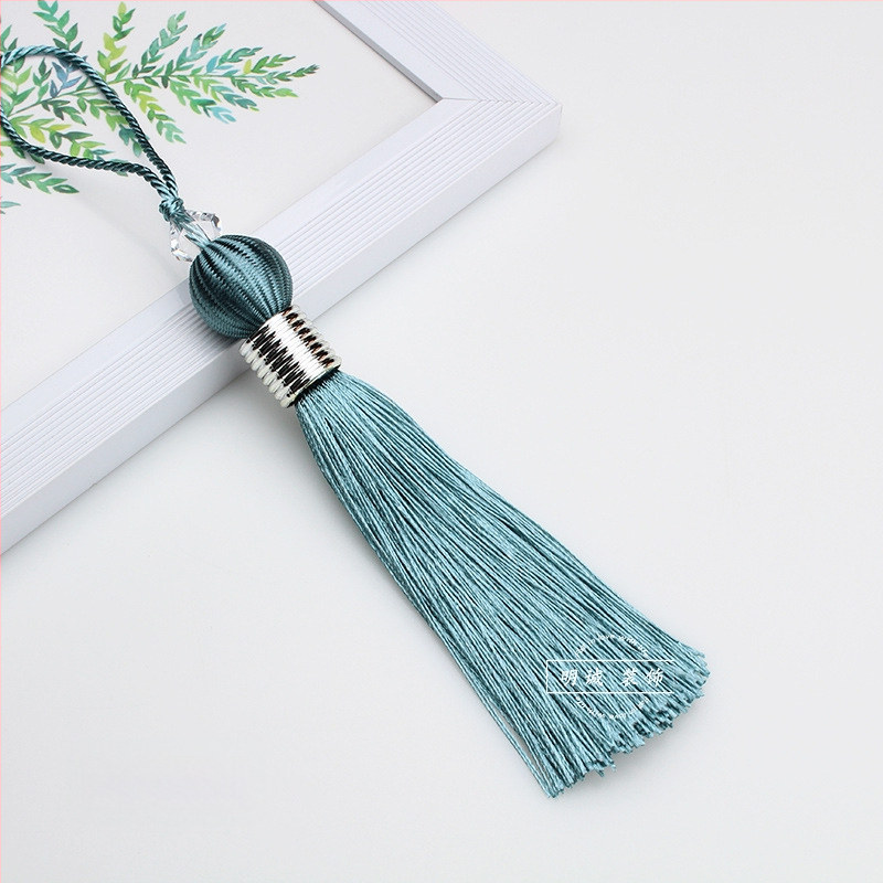 Užuolaidų kutai pakabukas su kamuoliu — audinys, paprastas ir šiuolaikiškas stilius, prekės ženklas ohter, kodas Tta1021460783