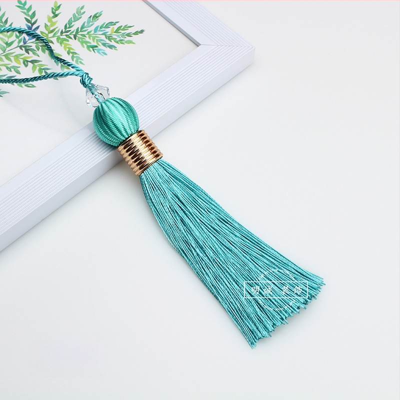 Užuolaidų kutai pakabukas su kamuoliu — audinys, paprastas ir šiuolaikiškas stilius, prekės ženklas ohter, kodas Tta1021460783