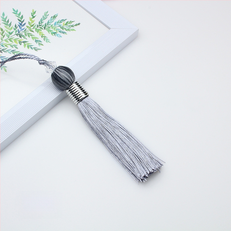 Užuolaidų kutai pakabukas su kamuoliu — audinys, paprastas ir šiuolaikiškas stilius, prekės ženklas ohter, kodas Tta1021460783