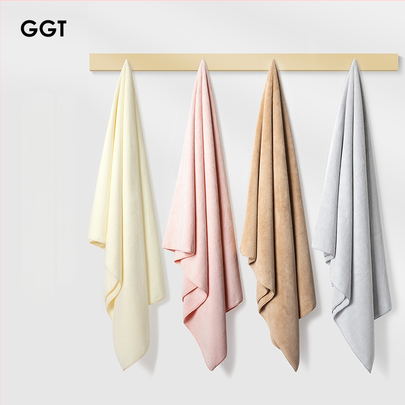 GGT Snow Velvet kupaći ručnik, deblji, bez vlakana, visoka upijanja i brzog sušenja, za kućnu upotrebu | Marka GGT; Materijal Snow Velvet; Težina >500 g; Pređa 32; Proizvodni proces: Drugo