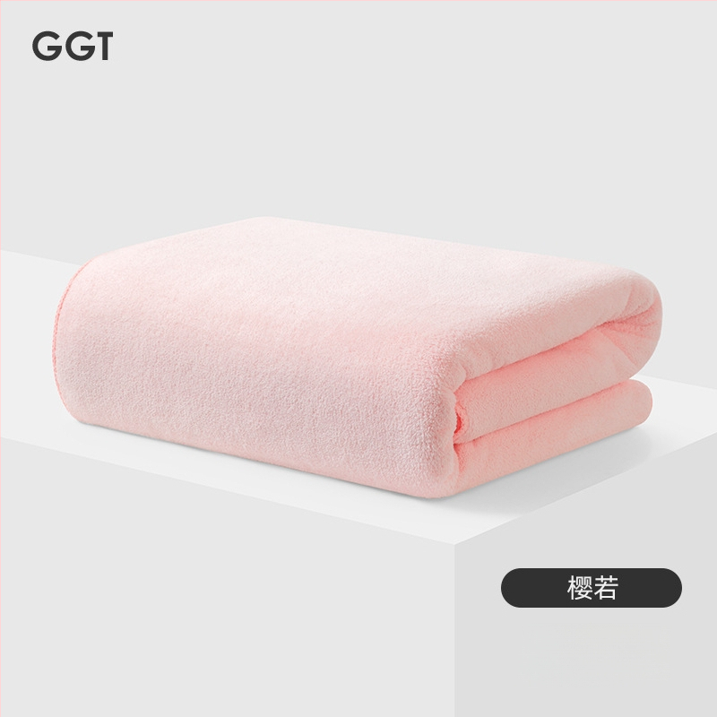 GGT Snow Velvet kupaći ručnik, deblji, bez vlakana, visoka upijanja i brzog sušenja, za kućnu upotrebu | Marka GGT; Materijal Snow Velvet; Težina >500 g; Pređa 32; Proizvodni proces: Drugo