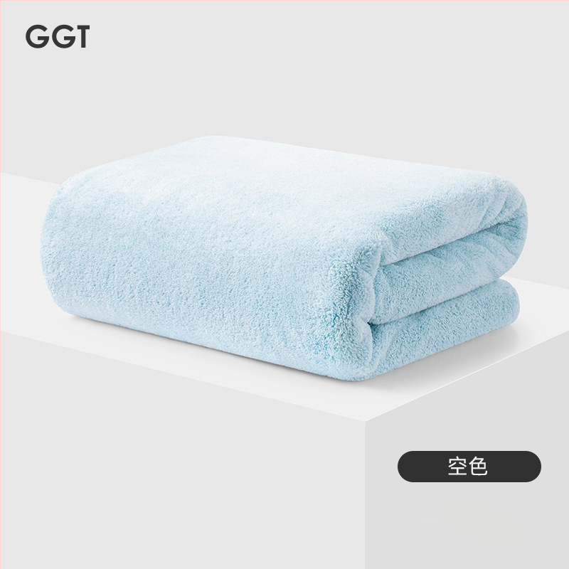 GGT Snow Velvet kupaći ručnik, deblji, bez vlakana, visoka upijanja i brzog sušenja, za kućnu upotrebu | Marka GGT; Materijal Snow Velvet; Težina >500 g; Pređa 32; Proizvodni proces: Drugo