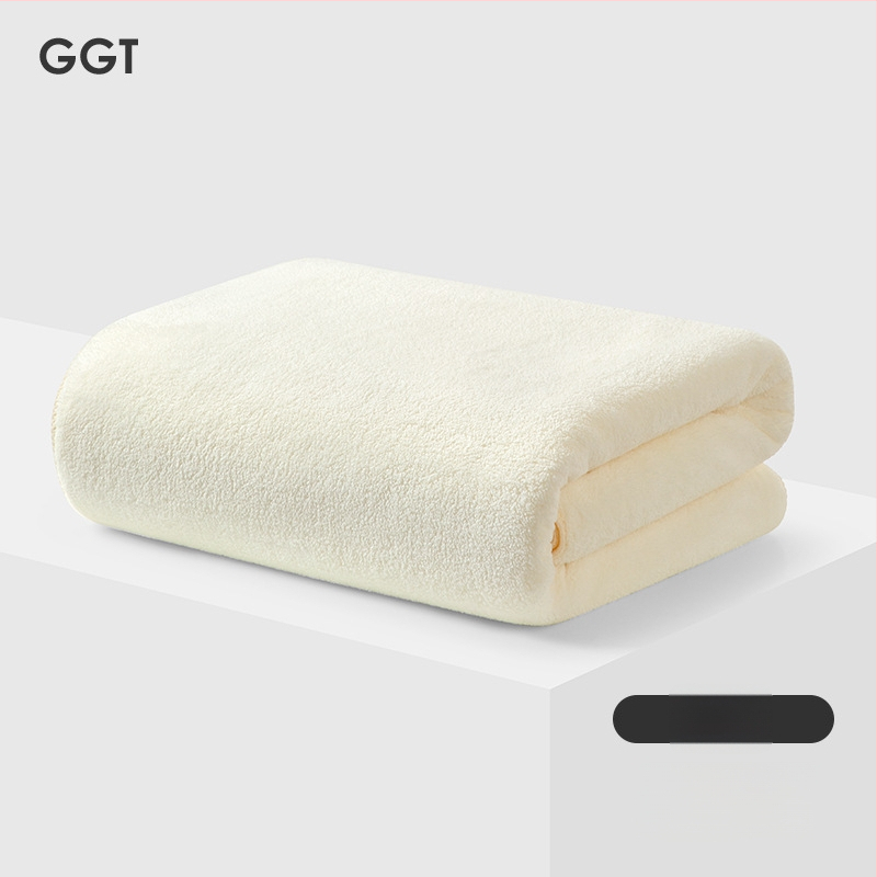 GGT Snow Velvet kupaći ručnik, deblji, bez vlakana, visoka upijanja i brzog sušenja, za kućnu upotrebu | Marka GGT; Materijal Snow Velvet; Težina >500 g; Pređa 32; Proizvodni proces: Drugo