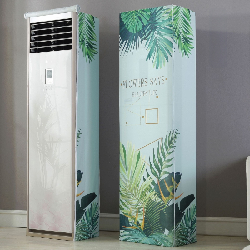 Skapja tipa gaisa kondicioniera pārklājs ar elastīgu audumu, dubultais rāvējslēdzējs, kvadrātveida vertikālais dizains, The Royal Princess