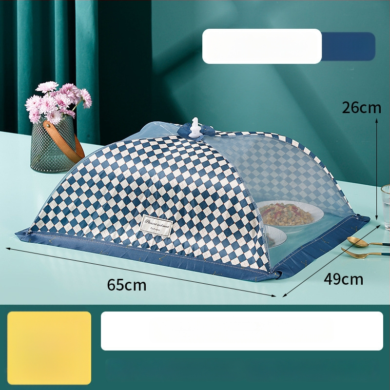 Wenwan hingav toidukate, kokkupandav söögilaua kate, võrgust disain, tolmu ja putukate vastane kaitse koduseks kasutuseks