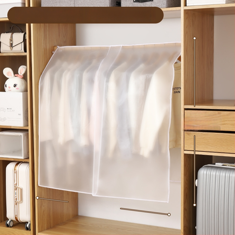 Feida гардеробен калъф за прах - прозрачен калъф за дрехи за закачане, общо предназначение, материал: коприна с флорални мотиви