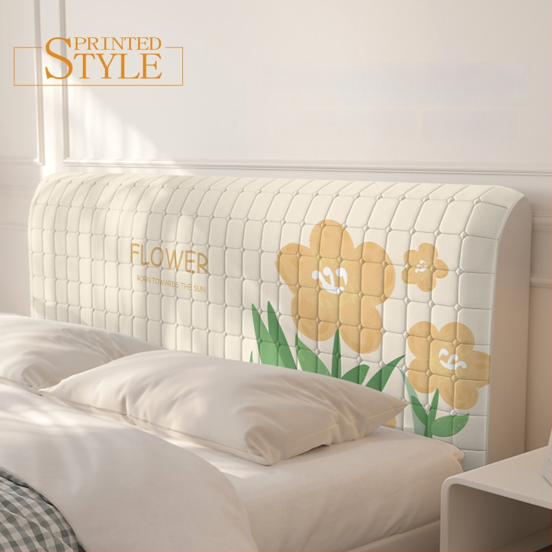 Vianza poliestera pildīta naktsgaldiņa gultas sānu pārsegs ar stingru muguras atbalstu, noņemams un mazgājams