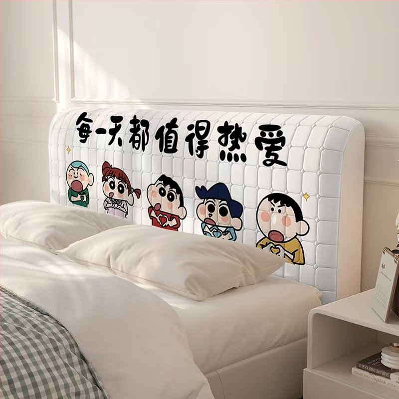 Vianza poliestera pildīta naktsgaldiņa gultas sānu pārsegs ar stingru muguras atbalstu, noņemams un mazgājams