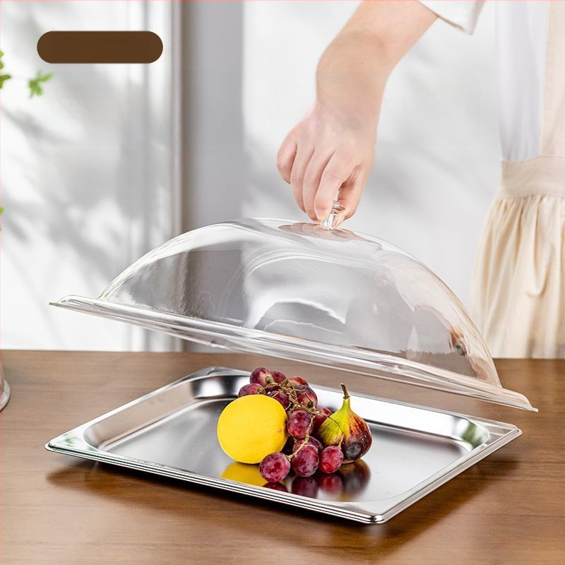 Pārtikas pārsegs tirdzniecības vietām, putekļu aizsardzība, itāļu stils, Oxford audums, Defasilk/Tiff zīmols