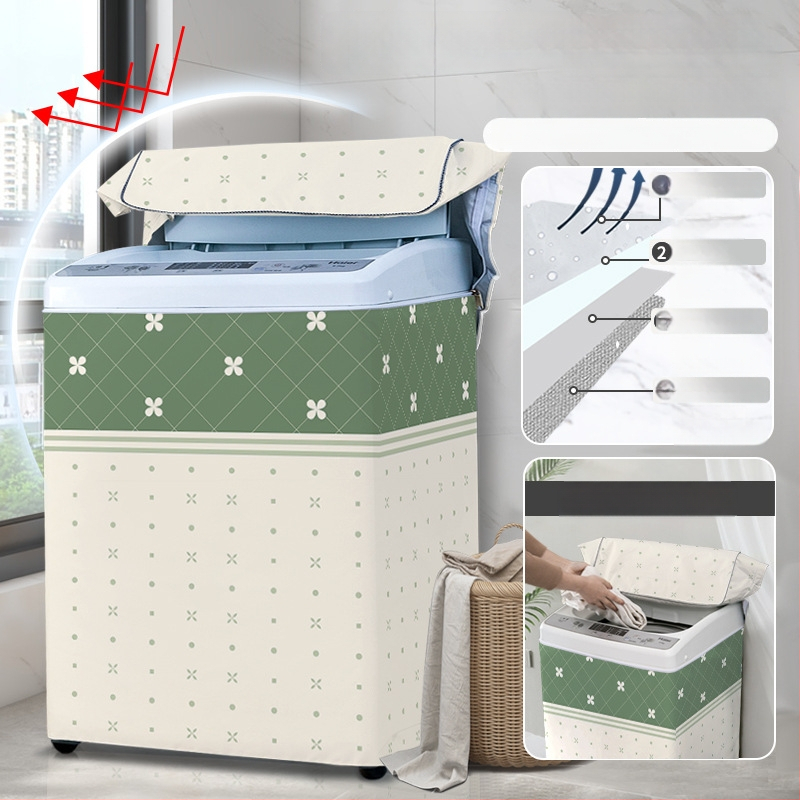 Veļas mazgājamās mašīnas vāciņš, poliesters, Little Iceman, karikatūras stils, putekļu aizsargs