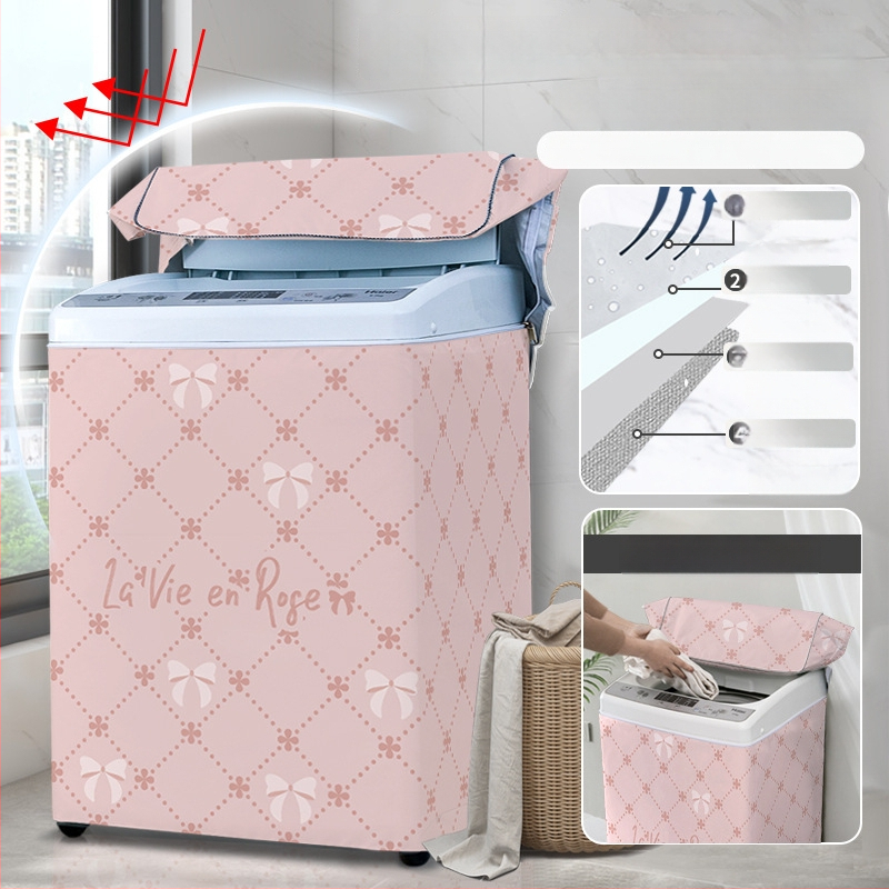 Veļas mazgājamās mašīnas vāciņš, poliesters, Little Iceman, karikatūras stils, putekļu aizsargs