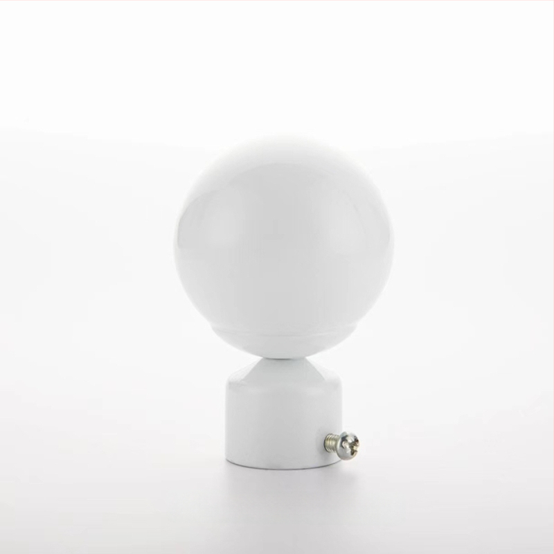 Geležinė užuolaidų lazdelės galva – kabinimo tipas, modelis 22/28 stulpai, užuolaidų priedai