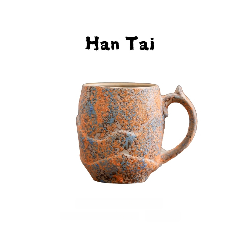 Κεραμικό φλυτζάνι καφέ σε νορδικό στυλ με latte art, ρετρό σχεδίαση, βάρος 300 g, δυνατότητα εκτύπωσης λογοτύπου, προσαρμογή διαθέσιμη