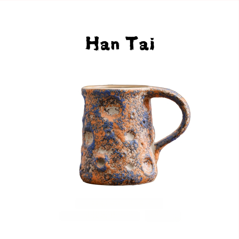 Κεραμικό φλυτζάνι καφέ σε νορδικό στυλ με latte art, ρετρό σχεδίαση, βάρος 300 g, δυνατότητα εκτύπωσης λογοτύπου, προσαρμογή διαθέσιμη